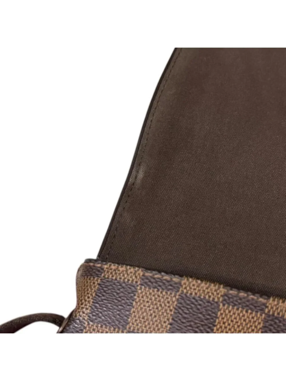 Louis Vuitton Brooklyn PM Damier Shoulder Bag Canvas Brown Vintage